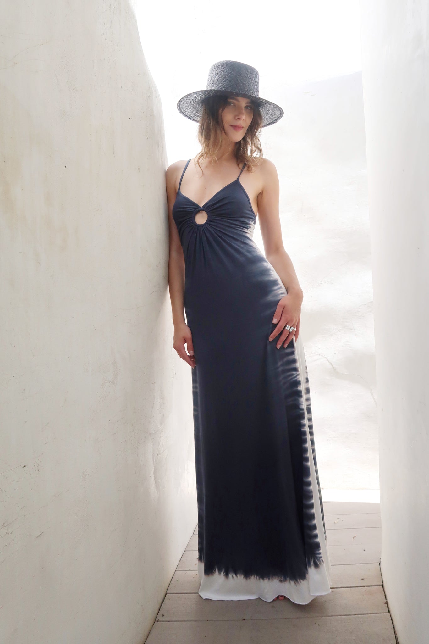 Open Back Keyhole Dress