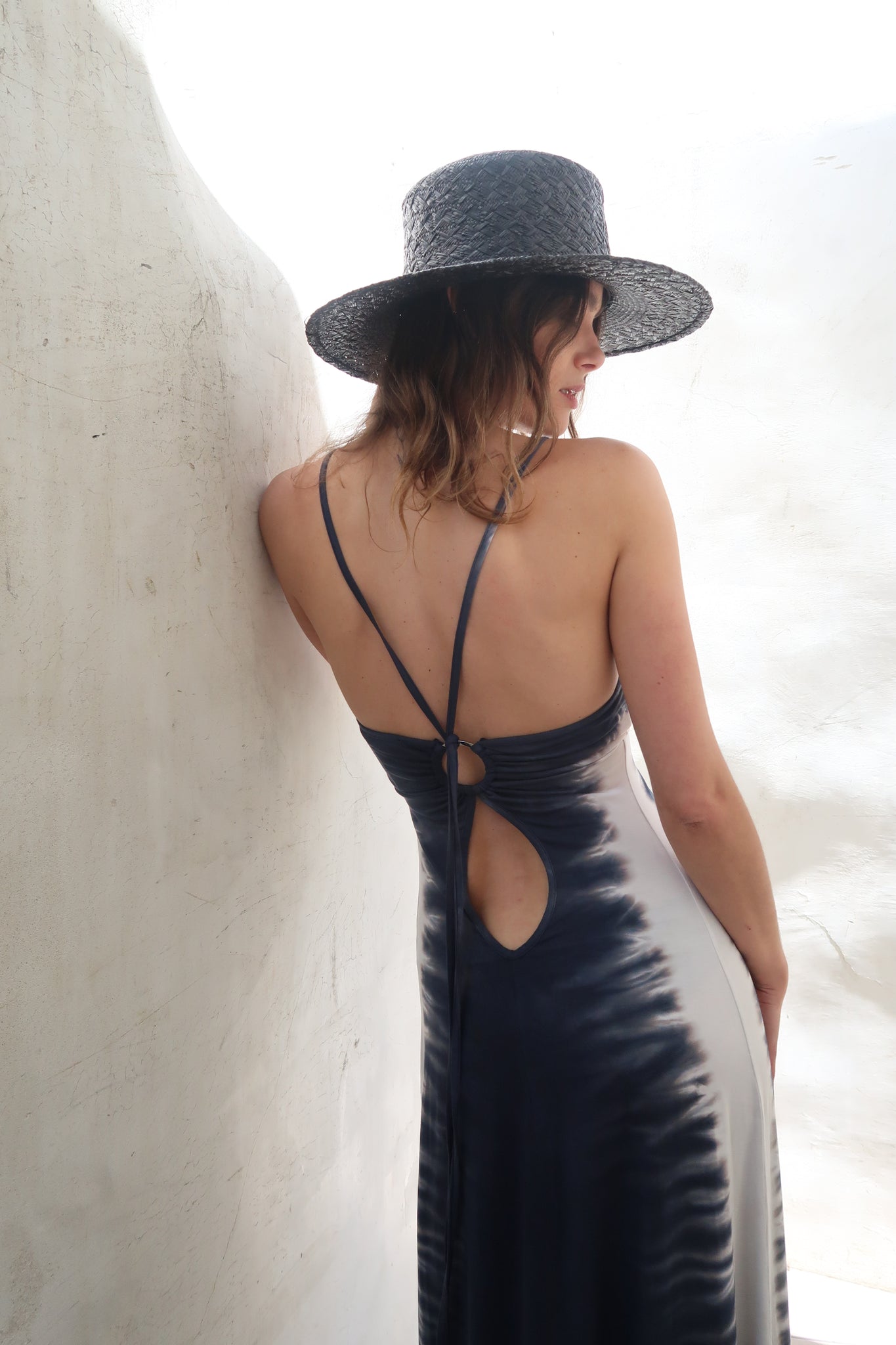 Open Back Keyhole Dress