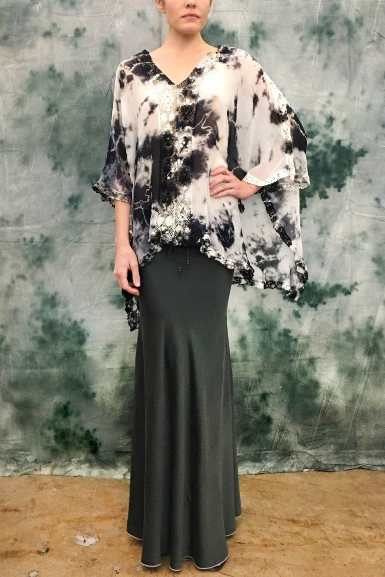 Silk Butterfly Kaftan