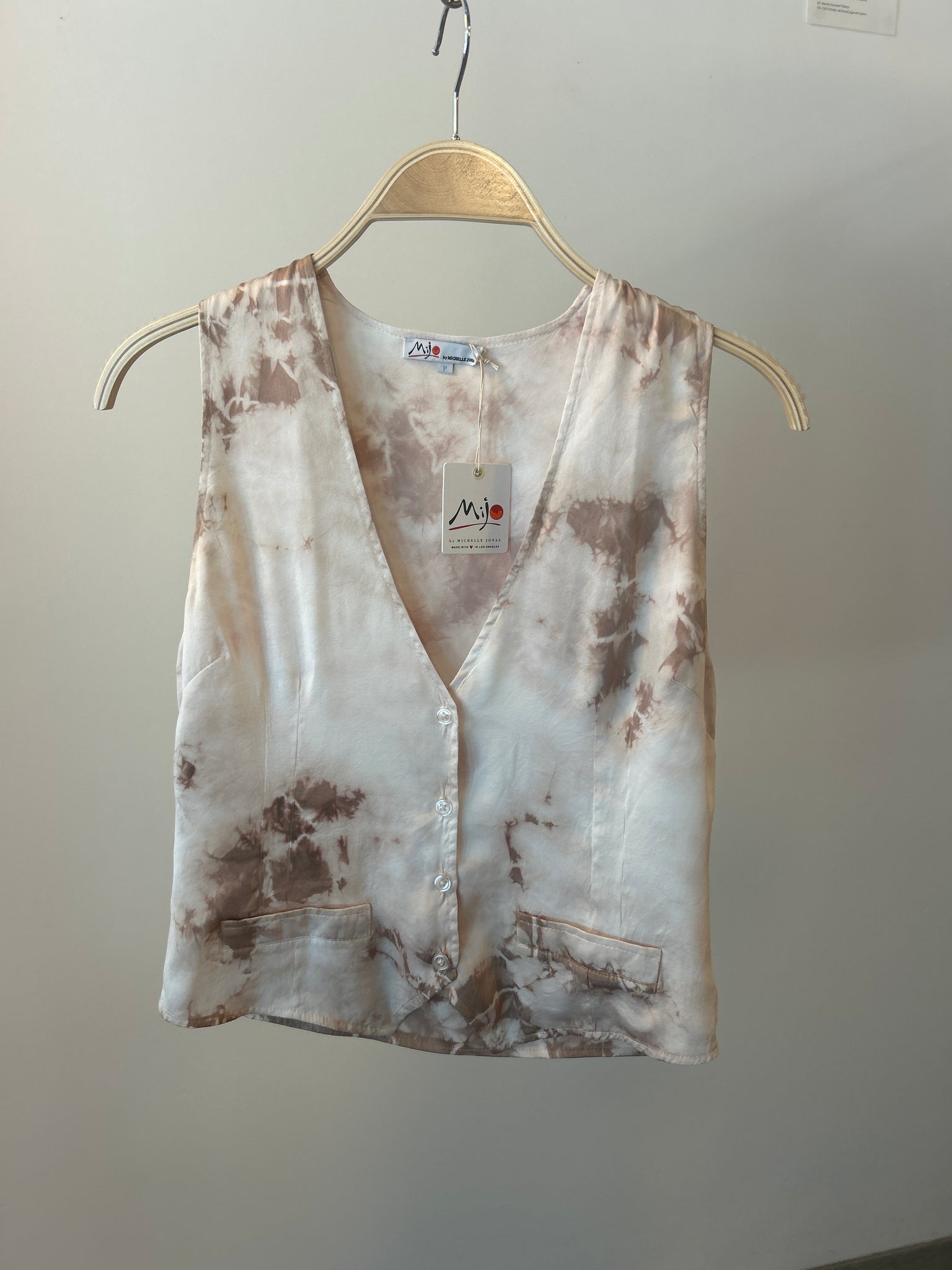 Stretch Silk Vest