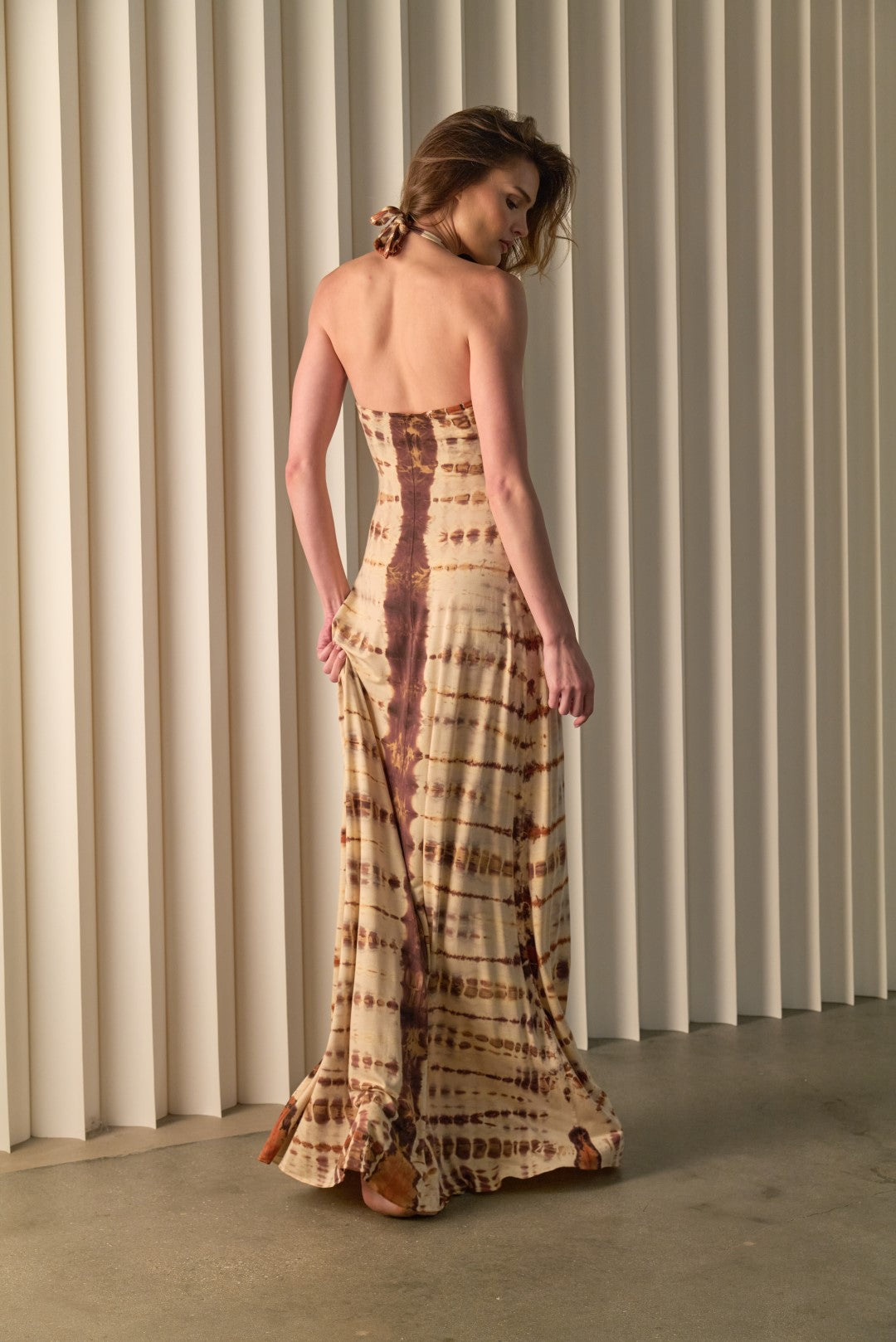 Halter Keyhole Dress