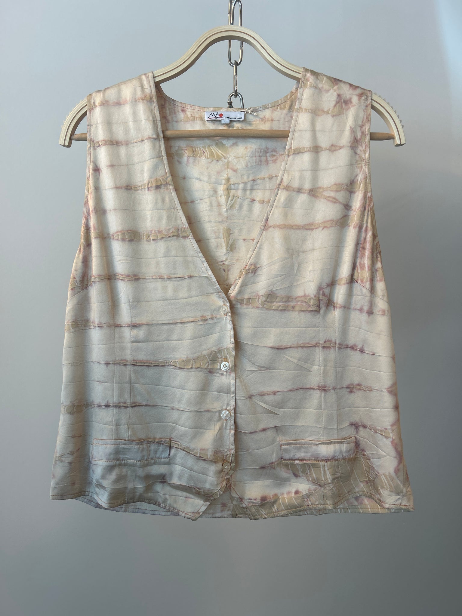 Stretch Silk Vest