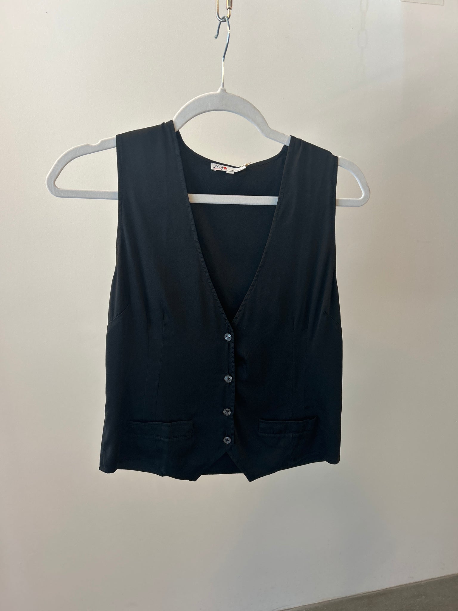 Stretch Silk Vest