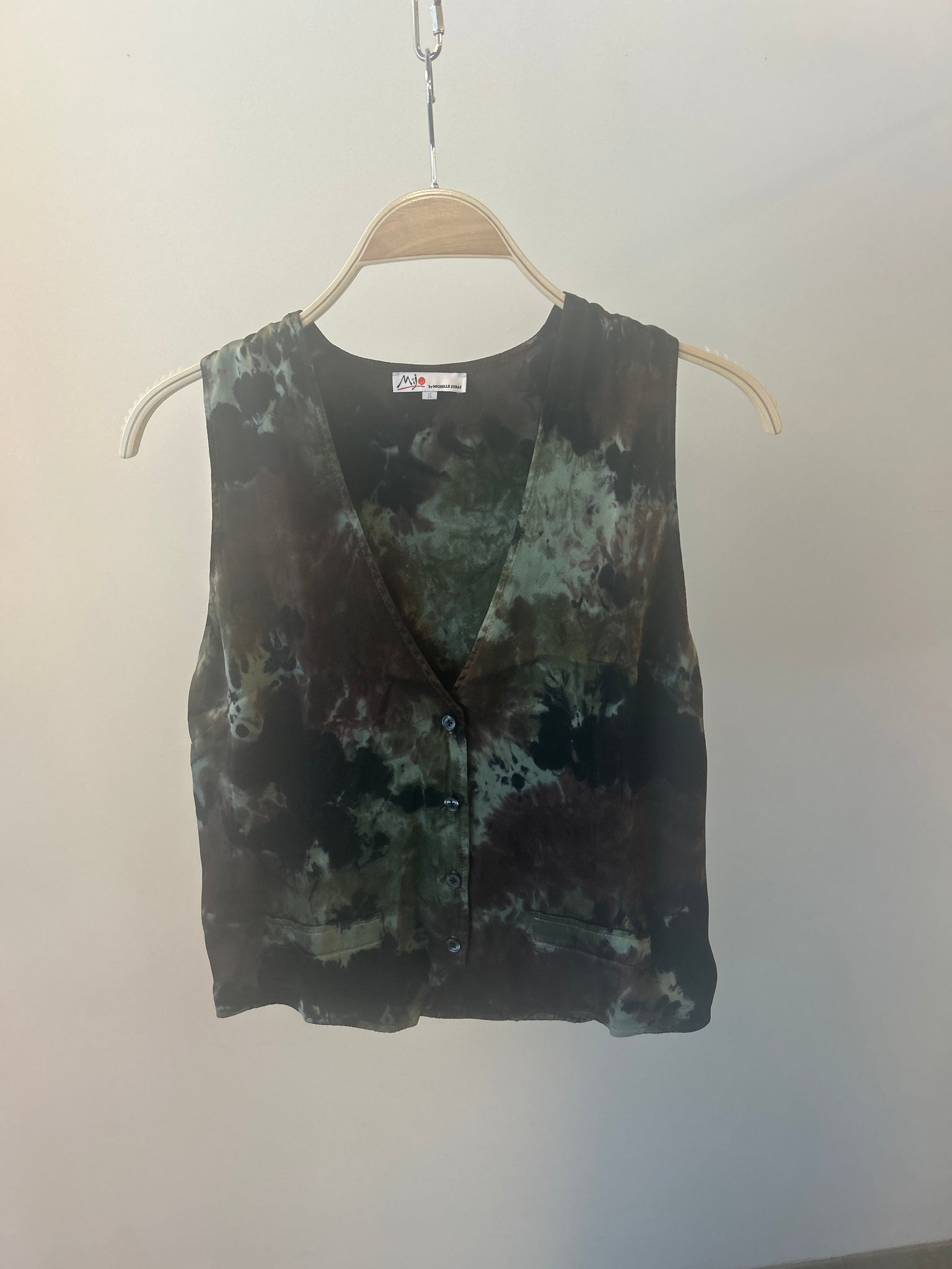 Stretch Silk Vest