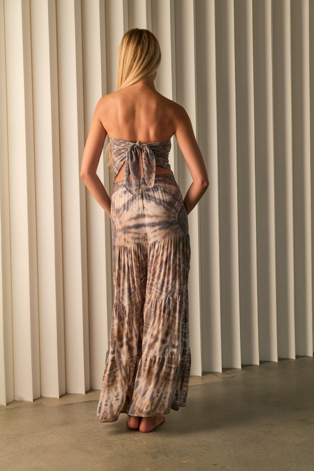 Tiered Palazzo Pant