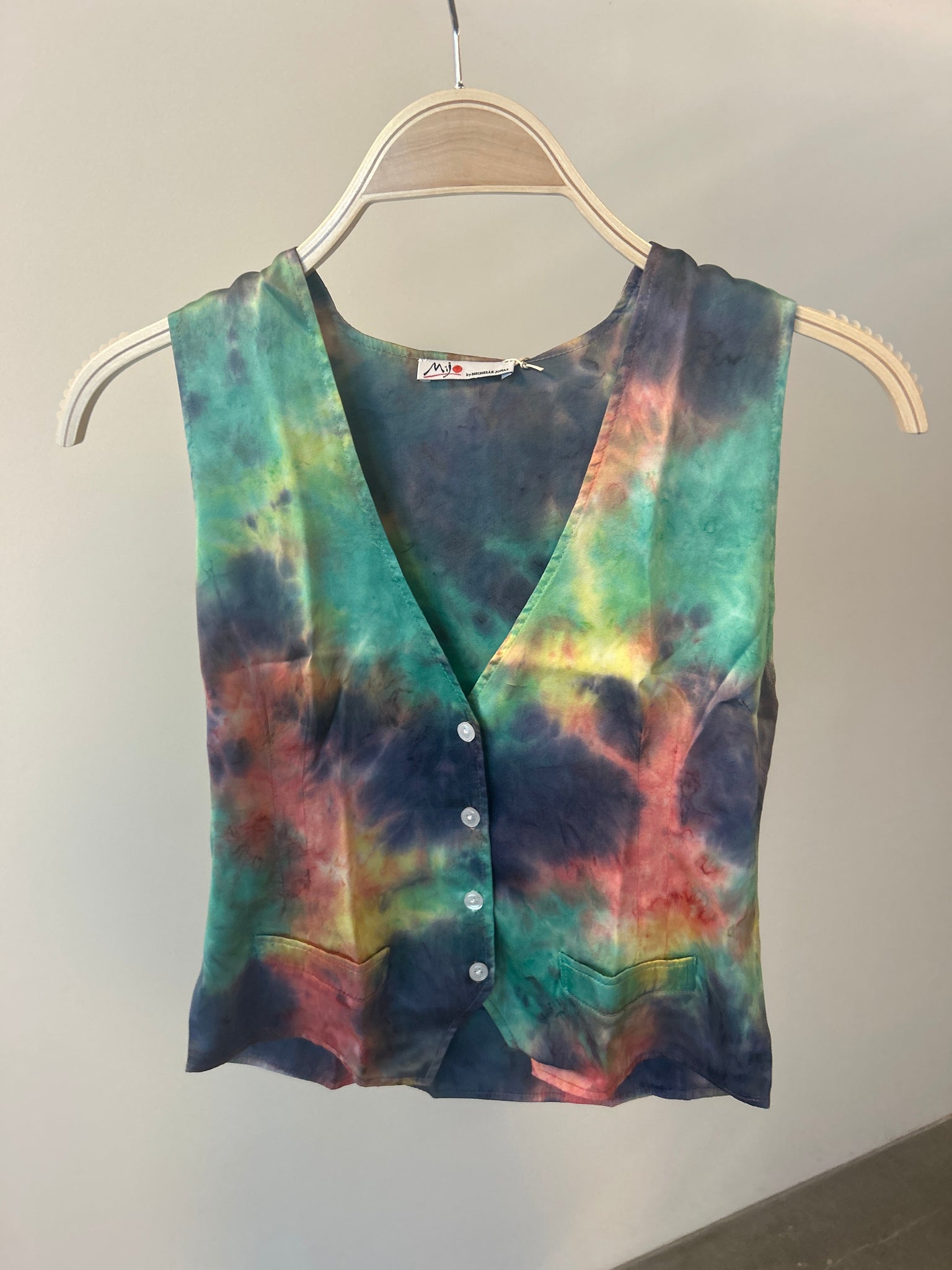 Stretch Silk Vest