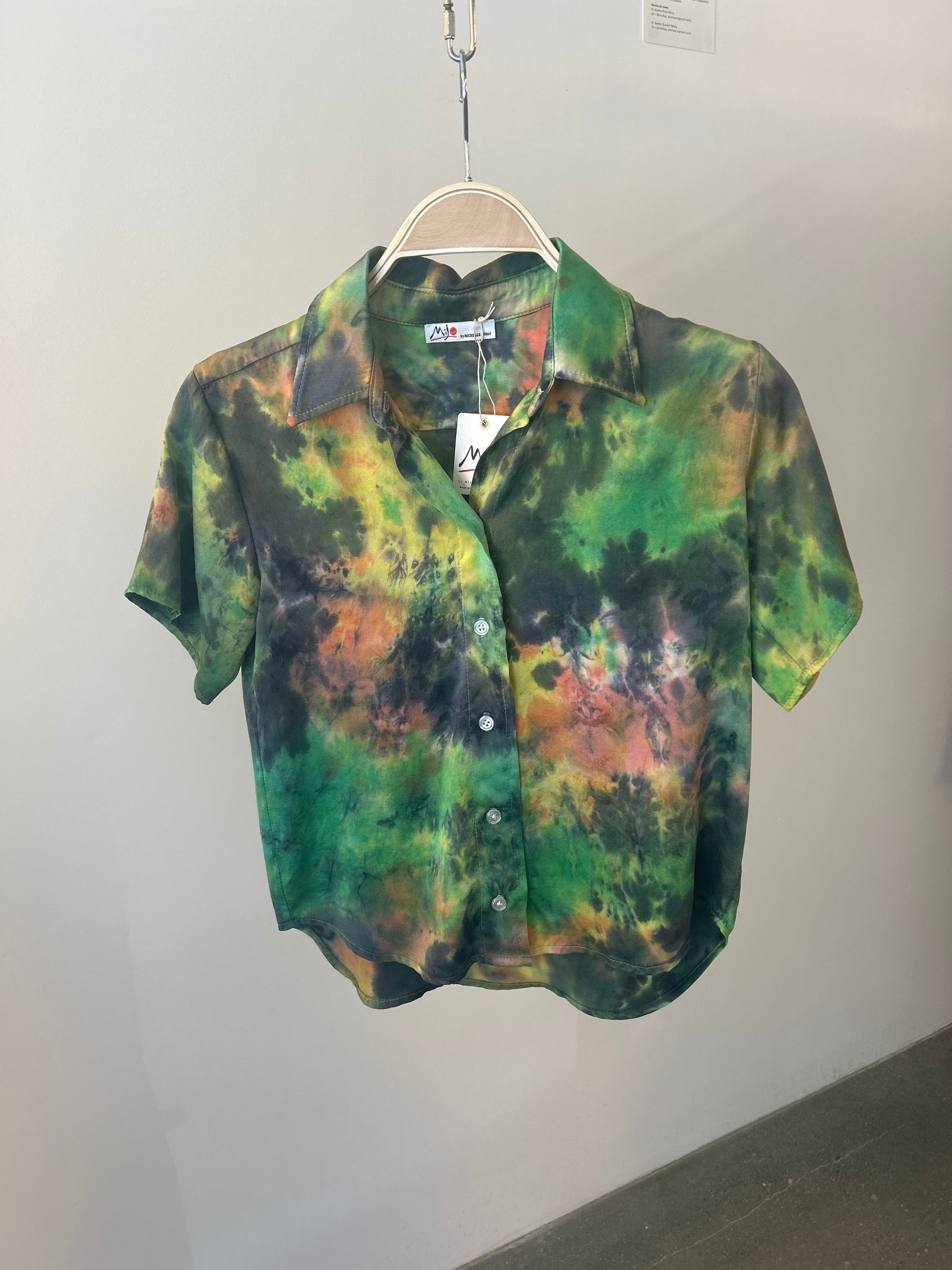 Short Sleeve Button Front Shirt