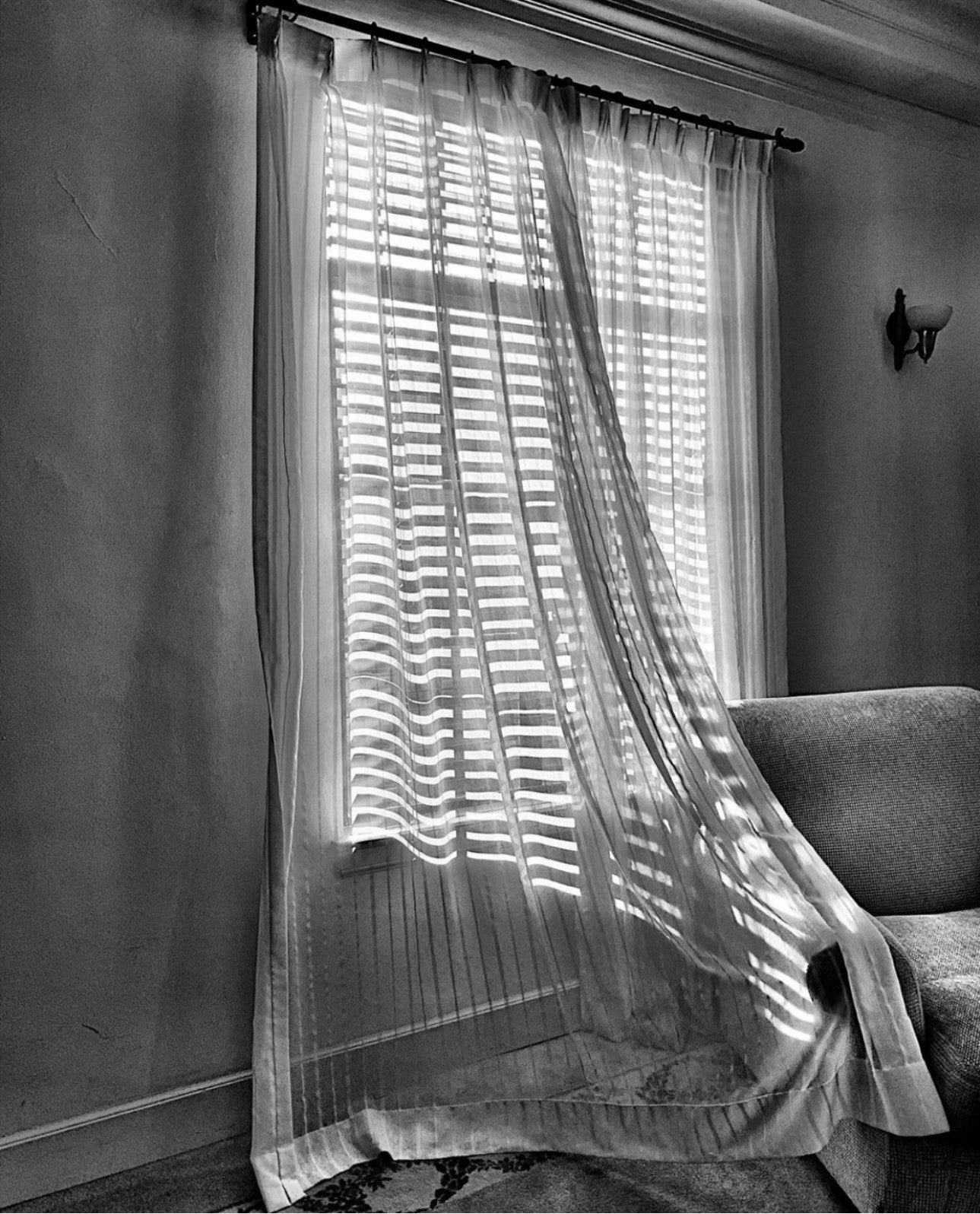 Isabelle Aubin / Window at the Chateau Marmont