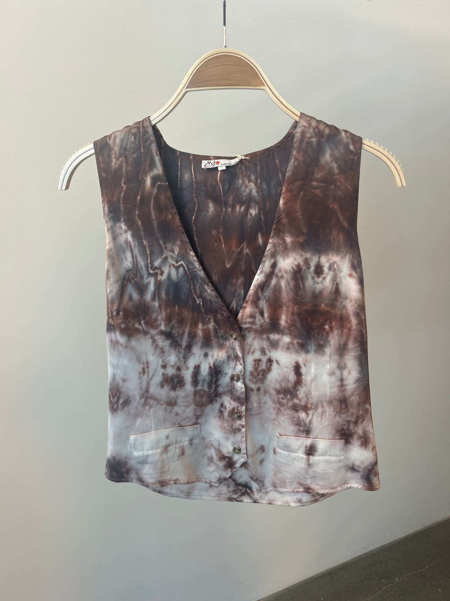 Stretch Silk Vest