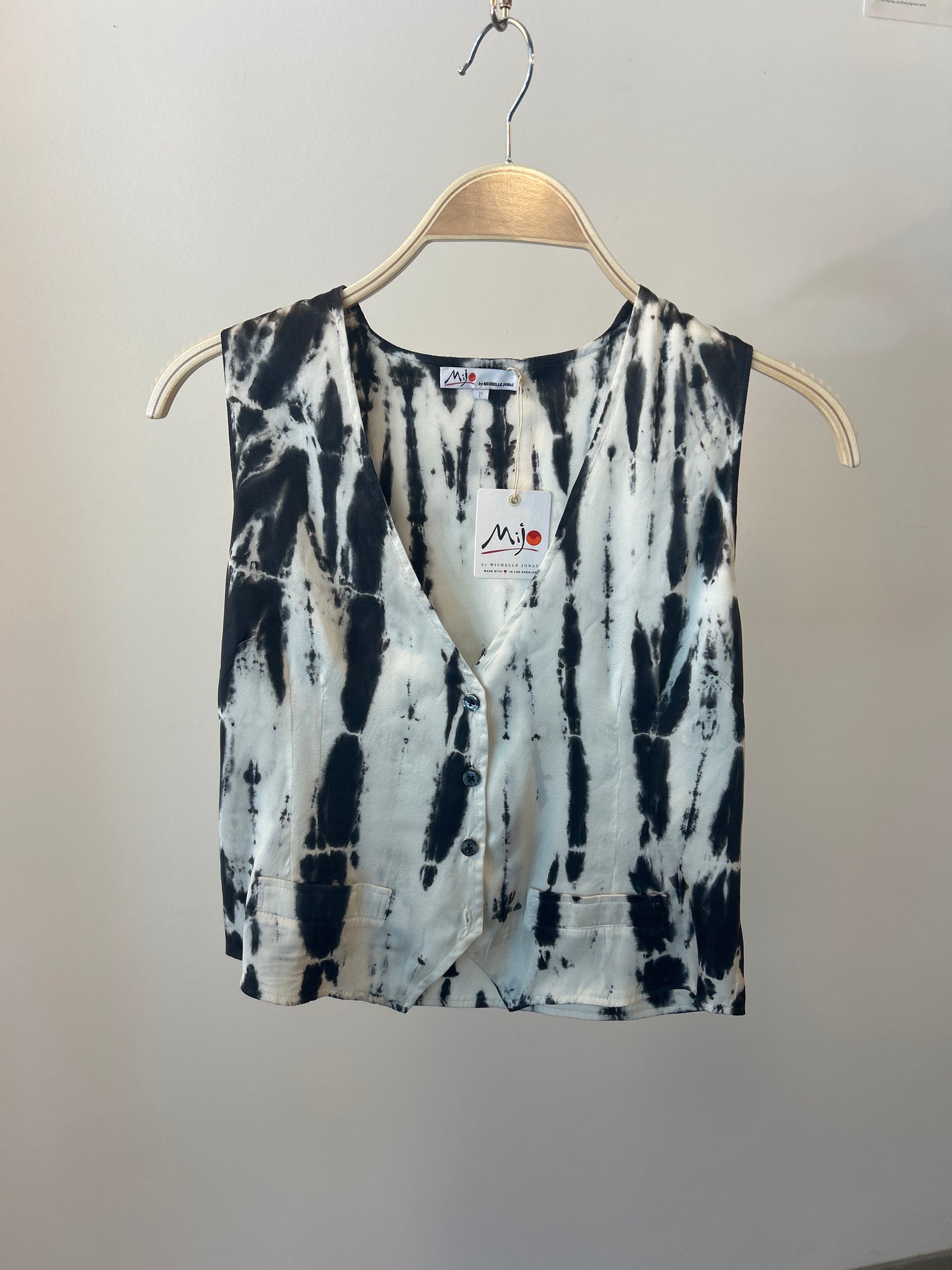 Stretch Silk Vest