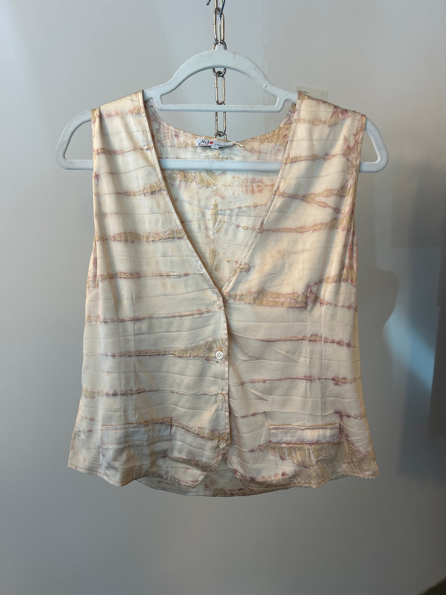 Stretch Silk Vest