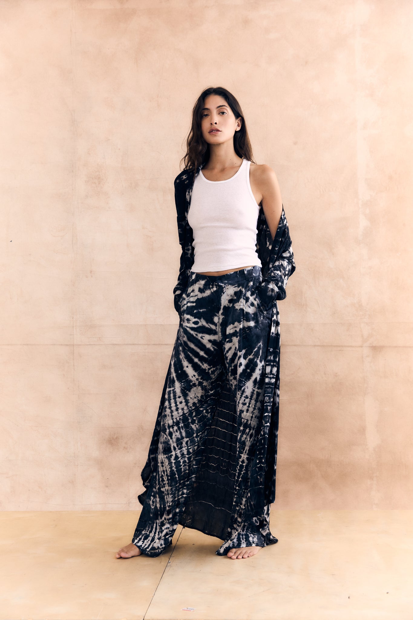 Silk Chiffon Duster/Dress