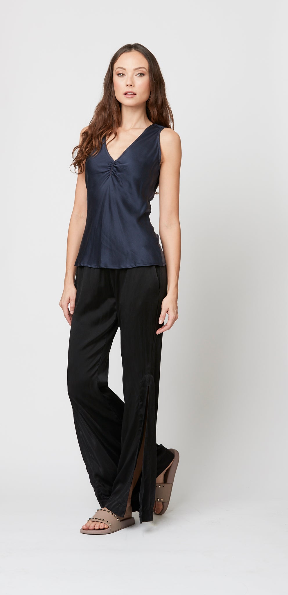 Palazzo Pant with Side Slit