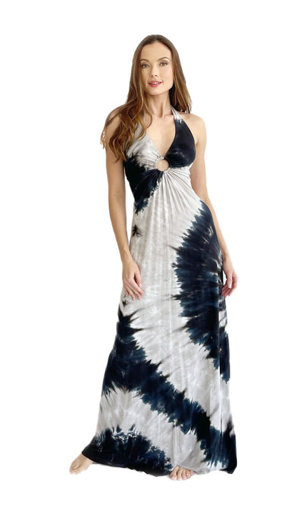 Halter Keyhole Dress